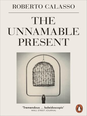 cover image of The Unnamable Present